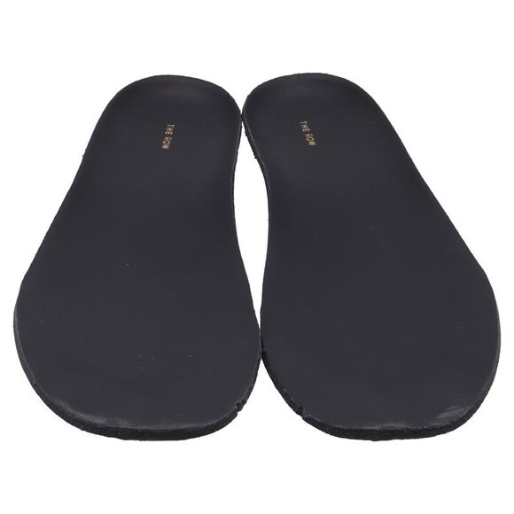 The Row Owen Sneakers in Black Leather - Picture 10 of 12